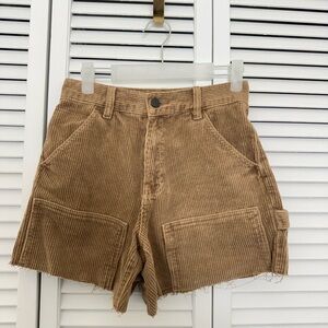PacSun Brown Corduroy Shorts